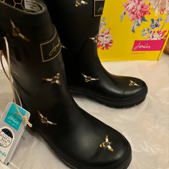 NWT Joules Welly Rain Boot - Picture 4 of 7